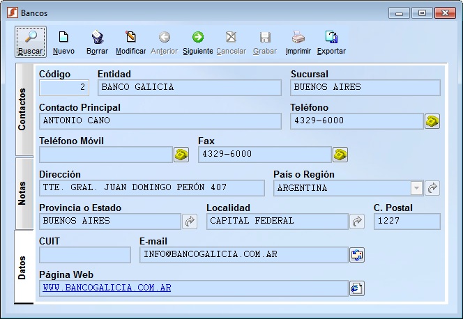 Bancos